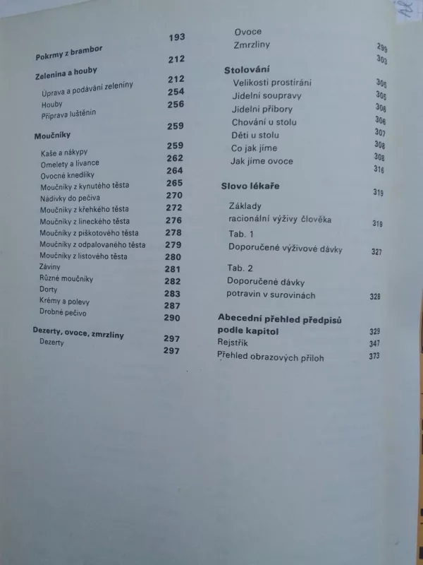 Česká kuchařka - Juliana A. Fialová, knyga 4