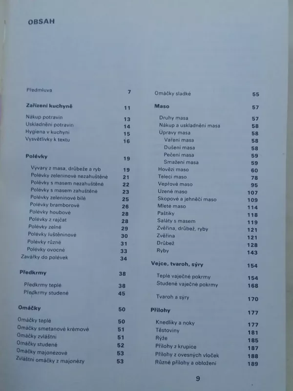 Česká kuchařka - Juliana A. Fialová, knyga 3