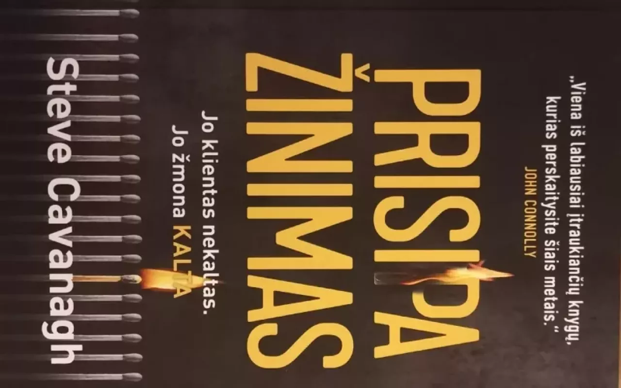 Prisipažinimas - Steve Cavanagh, knyga 3