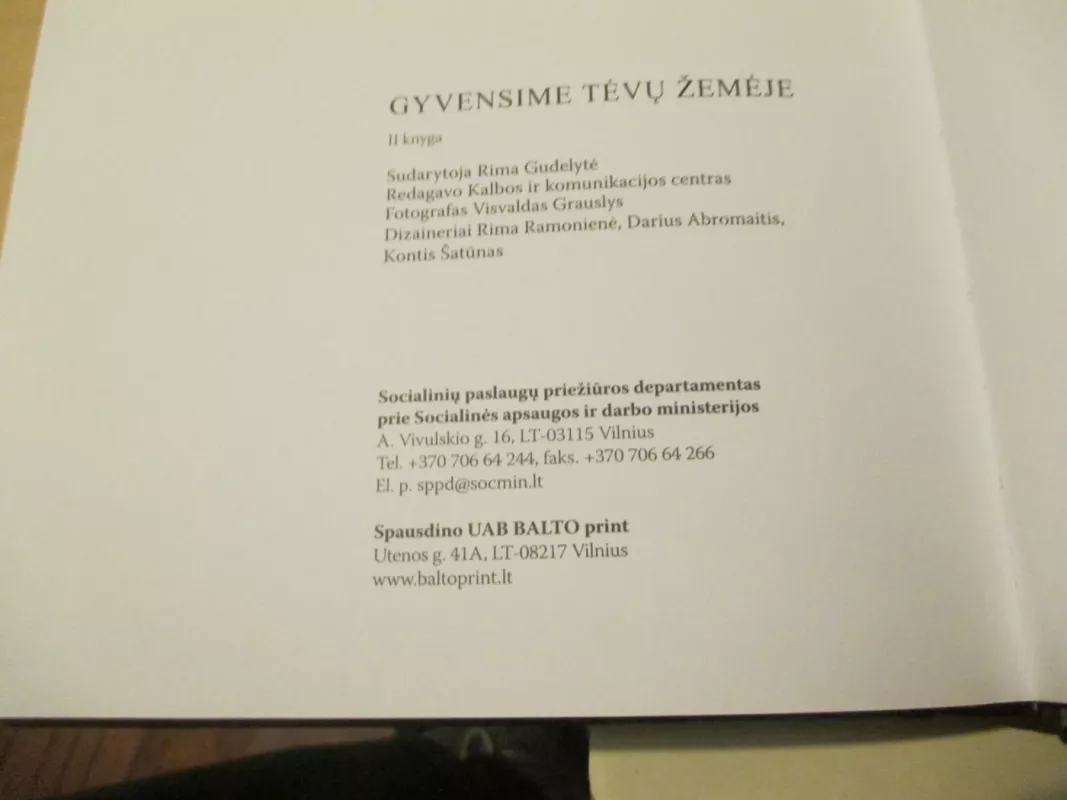 Gyvensime tėvų žemėje II knyga - Rima Gudelytė, knyga 6