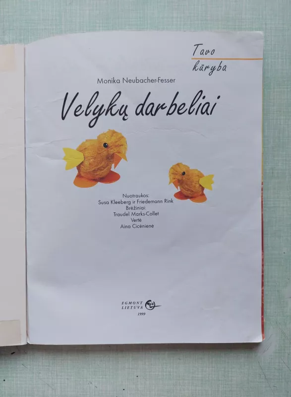 Velykų darbeliai - Monika Neubacher-Fesser, knyga 5