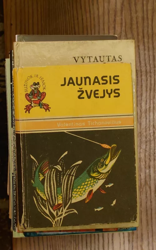 Jaunasis žvejys - Valentinas Tichanovičius, knyga