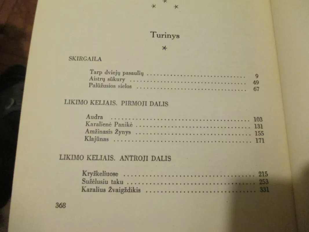 Raštai - Vincas Krėvė, knyga 6