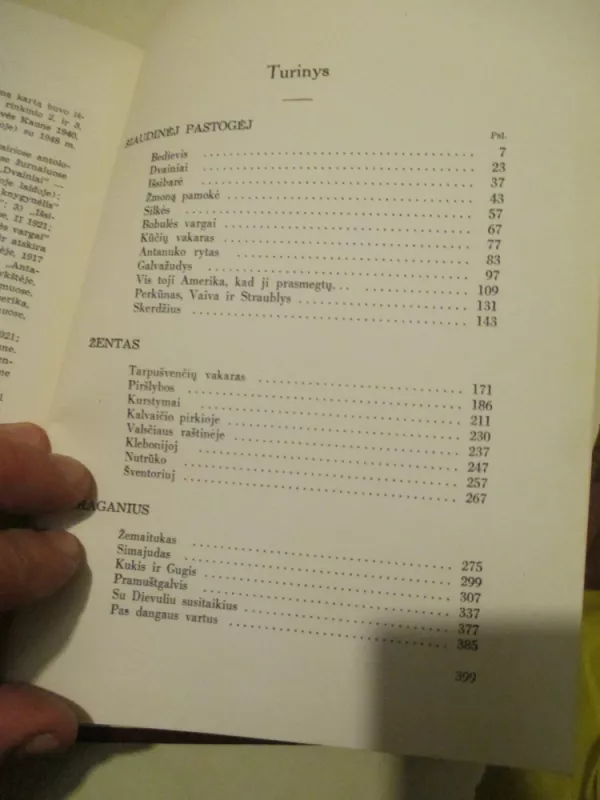 Raštai - Vincas Krėvė, knyga 4