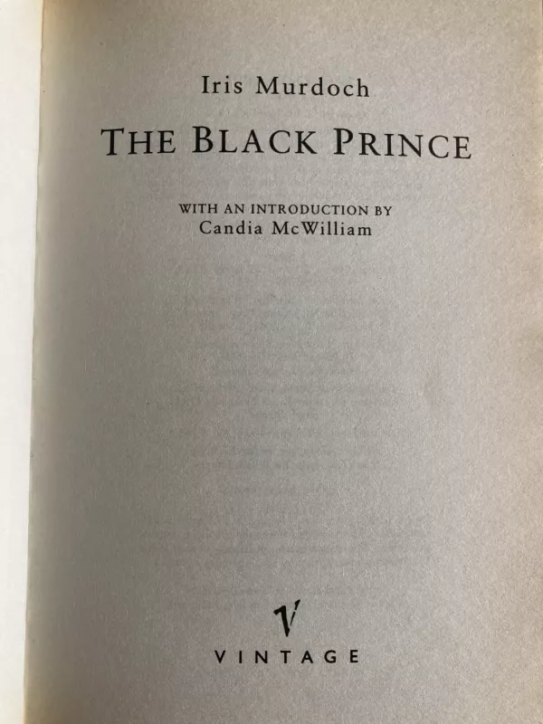 THE BLACK PRINCE - Iris Murdoch, knyga 5