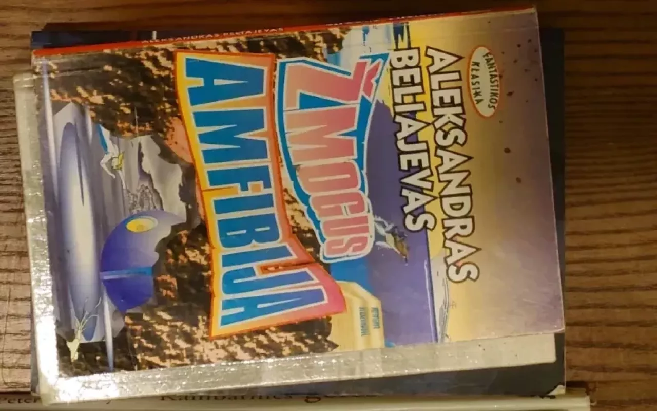 Žmogus amfibija - Aleksandras Beliajevas, knyga 3