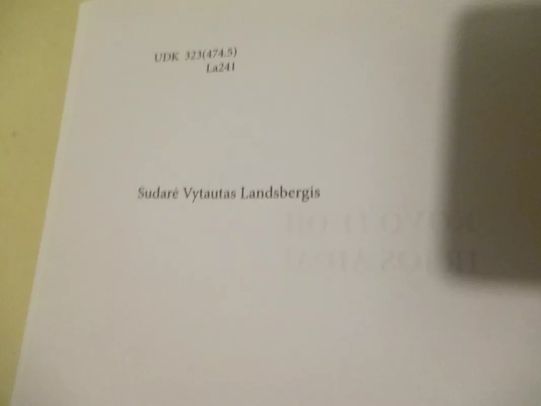 Kovo 11-oji ir jos aidai - Autorių Kolektyvas, knyga 6