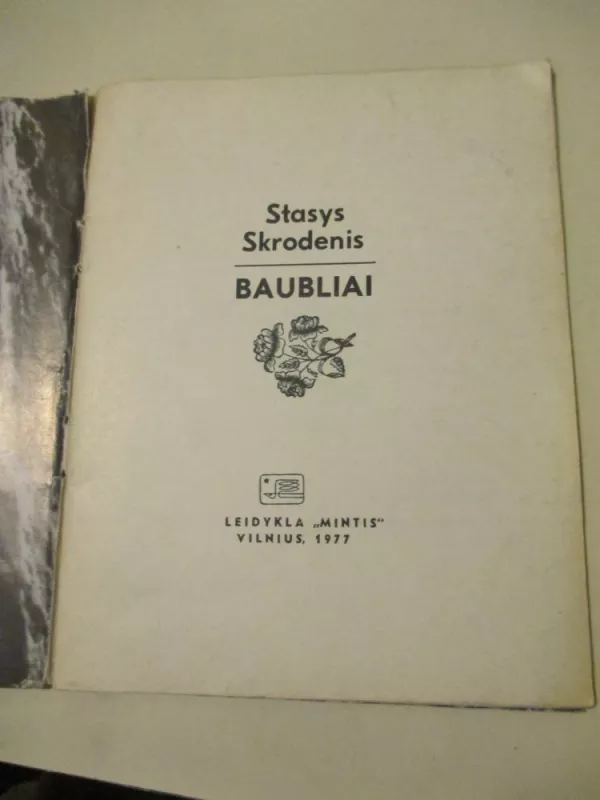 Baubliai - Stasys Skrodenis, knyga 3