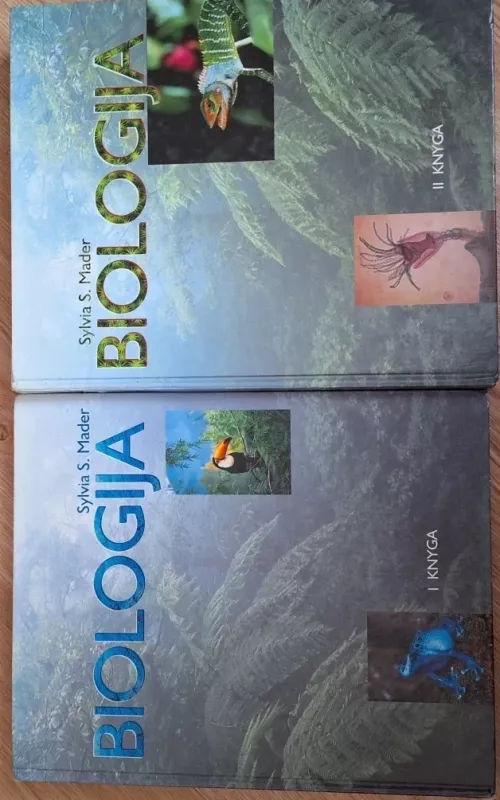 Biologija I ir II knyga - Sylvia S. Mader, knyga