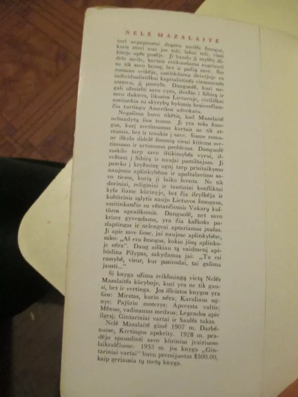 Negestis - Nelė Mazalaitė, knyga 3