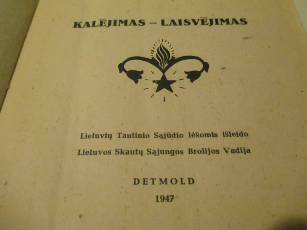Kalėjimas – laisvėjimas -   Vydūnas, knyga 3