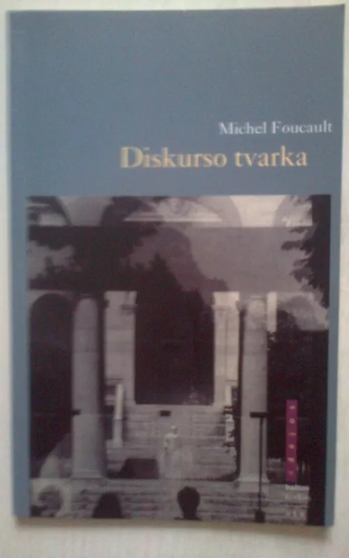 Diskurso tvarka - Michel Foucault, knyga