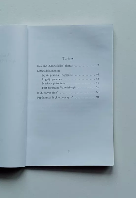 Viešoji informacija apie 1993 m. savanorių akciją Pakaunėje - Vytautas Landsbergis, knyga 6