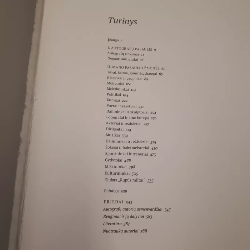 MANO PASAULIO ŽMONIŲ AUTOGRAFAI - Autorių Kolektyvas, knyga 4