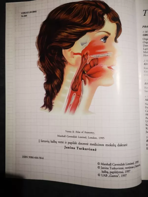 Anatomijos atlasas - Trevoras Vestonas, knyga 4