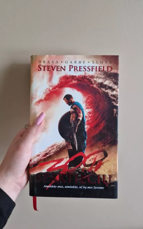 300 spartiečių - Steven Pressfield, knyga