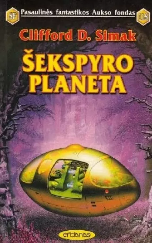 Šekspyro planeta - Clifford D. Simak, knyga