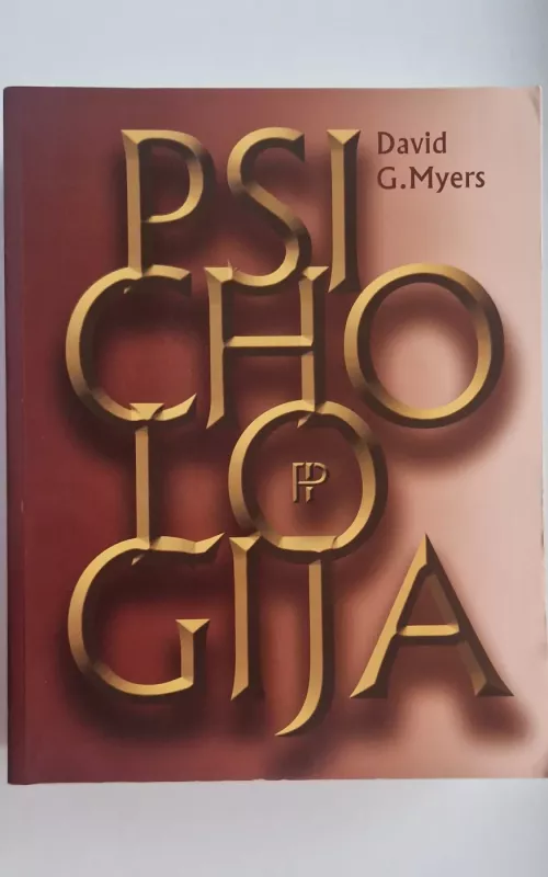 Psichologija - David G. Myers, knyga 2