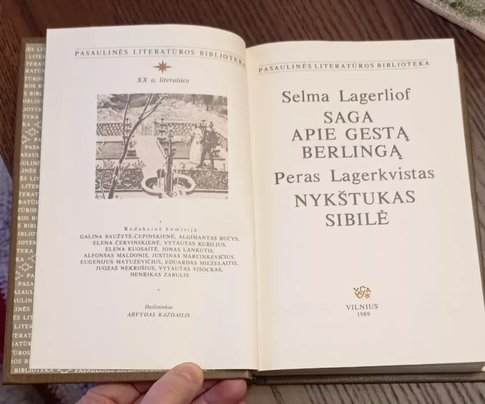 Saga apie Gestą Berlingą. Nykštukas Sibilė - S. Lagerliof, P.  Lagerkvistas, knyga 3