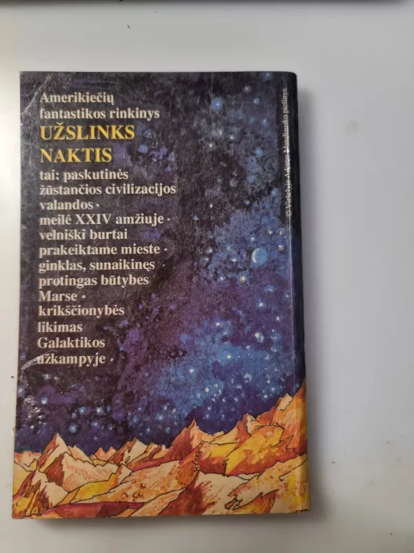 Užslinks naktis - Autorių Kolektyvas, knyga 3