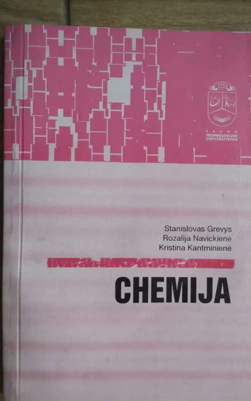 Chemija Kontrolinių darbų neakivaizdininkams užduotys ir jų atlikimo metodika - Autorių Kolektyvas, knyga 2