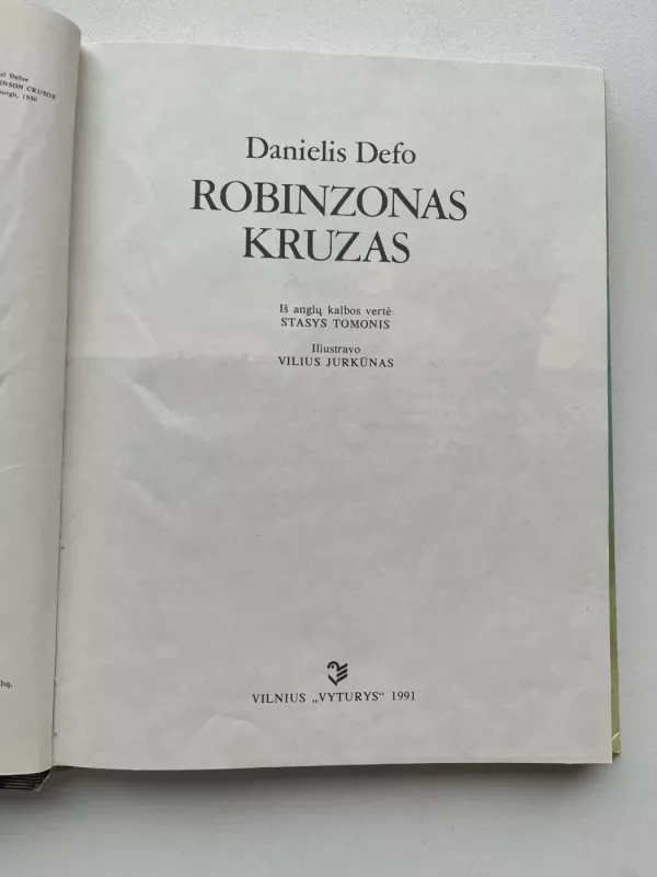 Robinzonas Kruzas ( 1991 ) - Danielis Defo, knyga 4