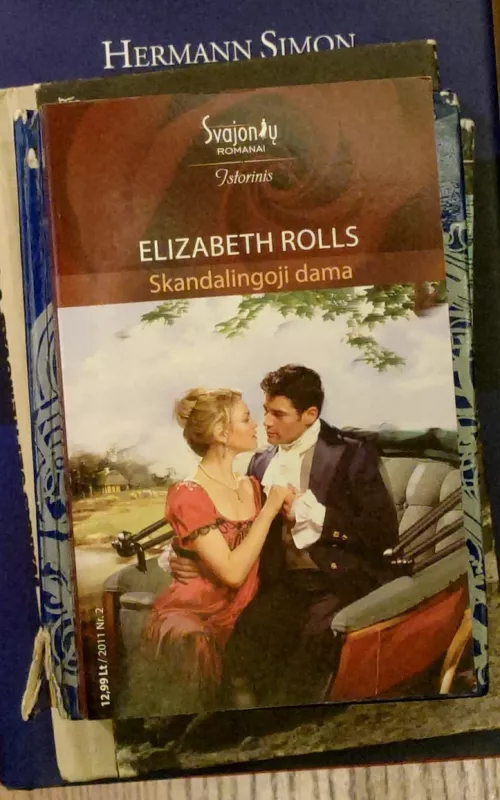 Skandalingoji dama - Elizabeth Rolls, knyga