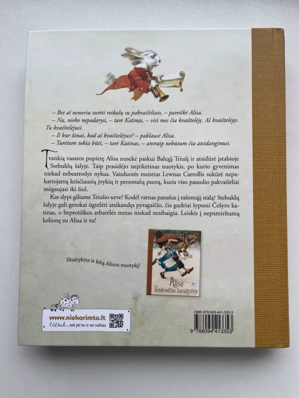 Alisa Stebuklų šalyje - Lewis Carroll, knyga 3