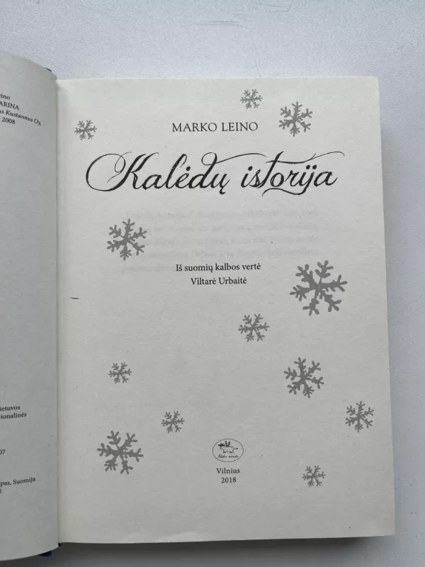 Kalėdų istorija - Marko Leino, knyga 4