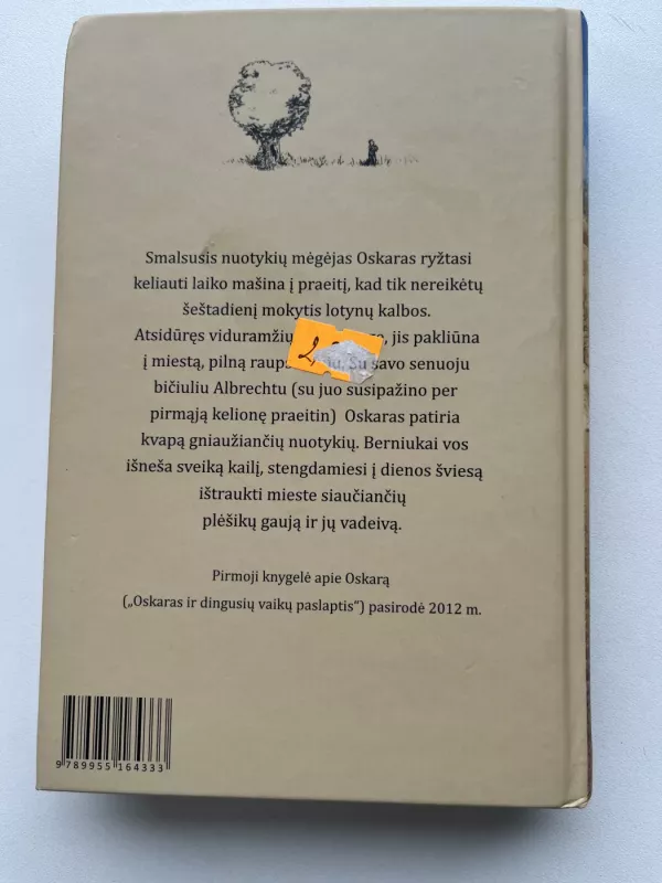 Oskaras ir vaikų gaujos paslaptis - Claudia Frieser, knyga 3