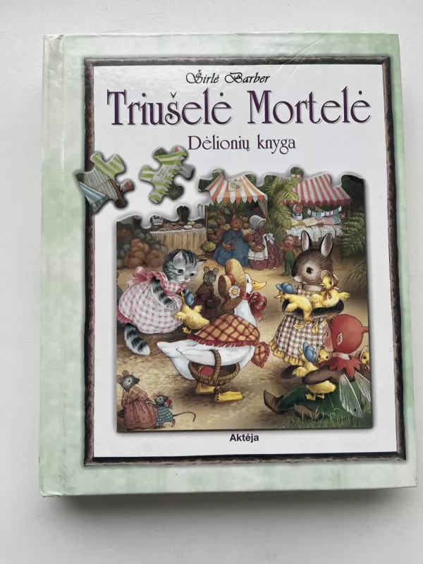 Triušelė Mortelė: dėlionių knyga - Širlė Barber, knyga 2