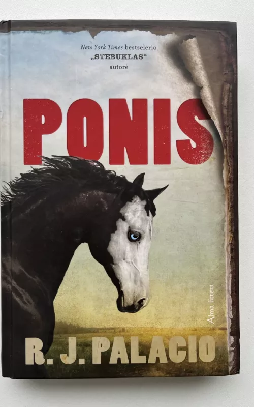 Ponis - R.J. Palacio, knyga 2
