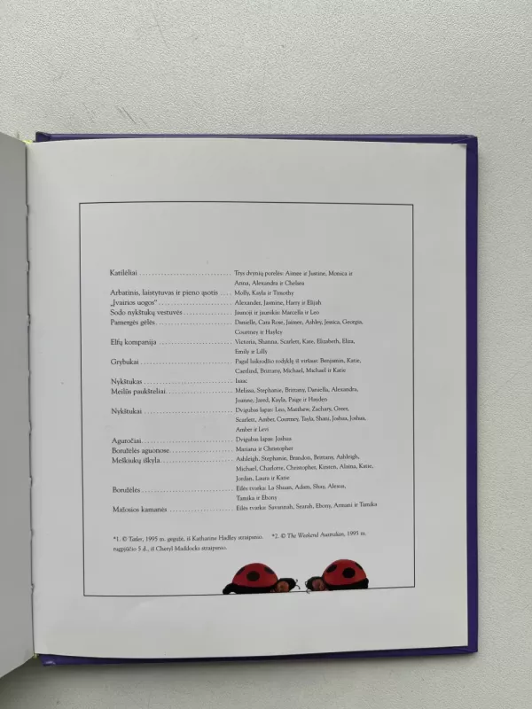 Kas gyvena sode - Anne Geddes, knyga 5