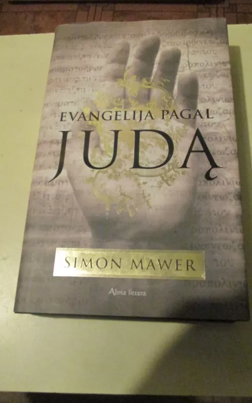 Evangelija pagal Judą - Simon Mawer, knyga 2
