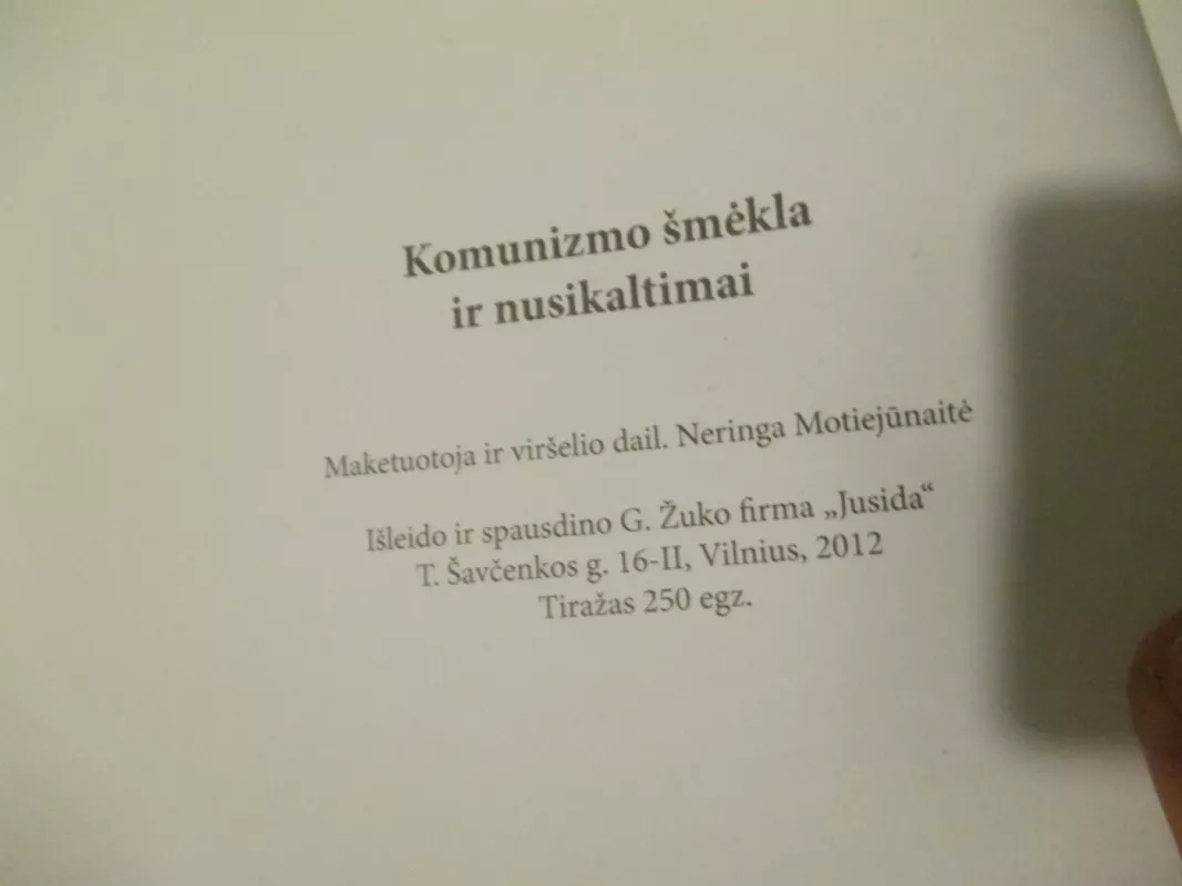 Komunizmo šmėklas ir nusikaltimai - A. Flikaitis, ir kiti. , knyga 6
