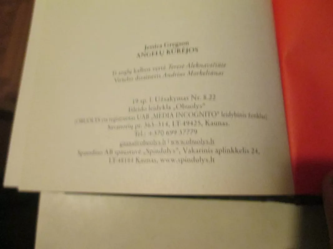 Angelų kūrėjos - Jessica Gregson, knyga 6