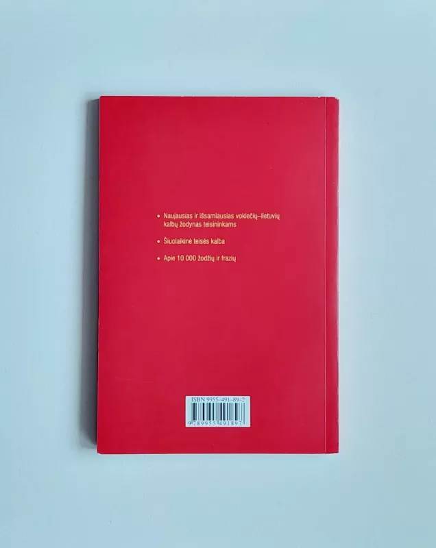 Vokiečių-lietuvių kalbų žodynas teisininkams - Yvonne Goldammer, Sigitas  Plaušinaitis, knyga 3