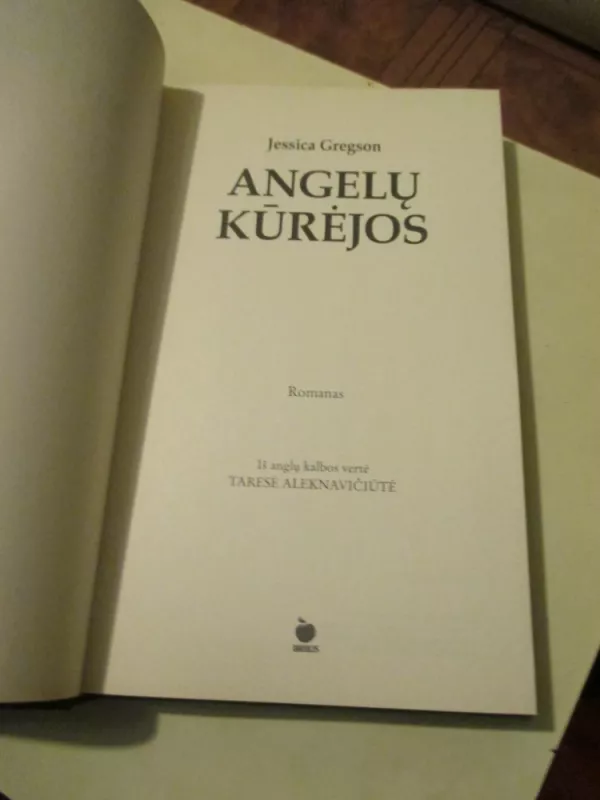 Angelų kūrėjos - Jessica Gregson, knyga 3