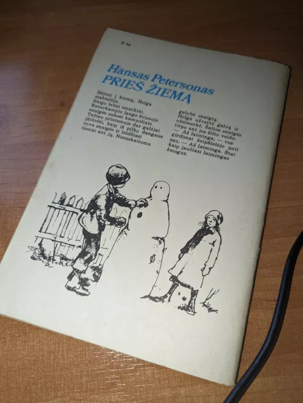 Prieš žiemą - Hansas Petersonas, knyga 3