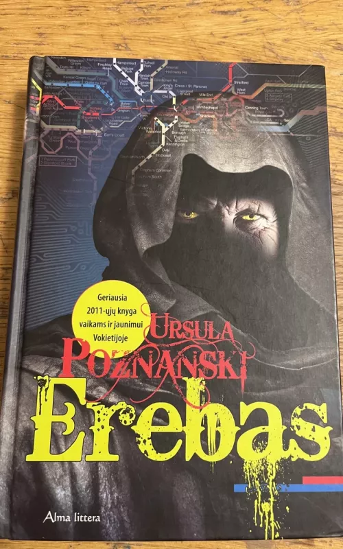 Erebas - Ursula Poznanski, knyga