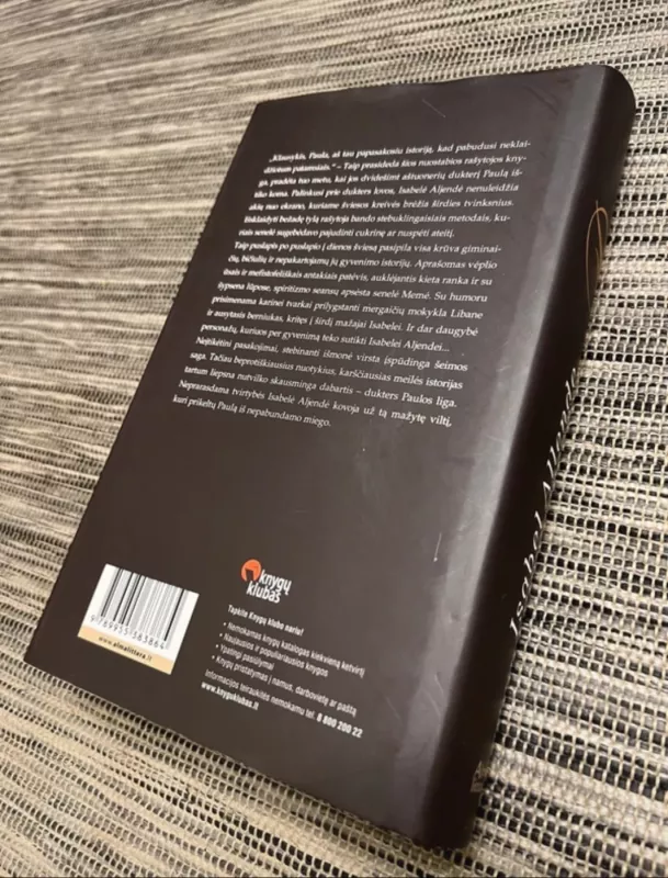 Paula - Isabel Allendre, knyga 3