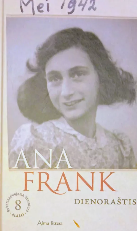 Ana Frank dienoraštis - Ana Frank, knyga 2