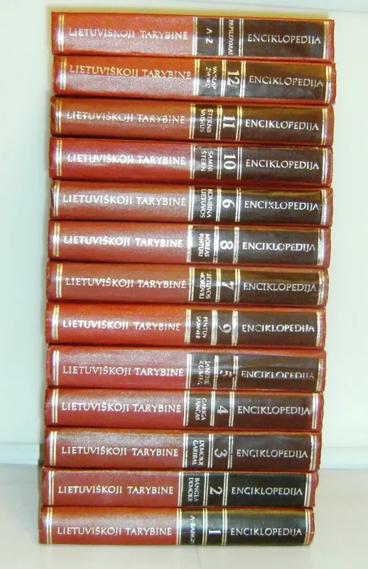 Lietuviškoji tarybinė enciklopedija, 12 tomų + papildymas - Autorių Kolektyvas, knyga 4