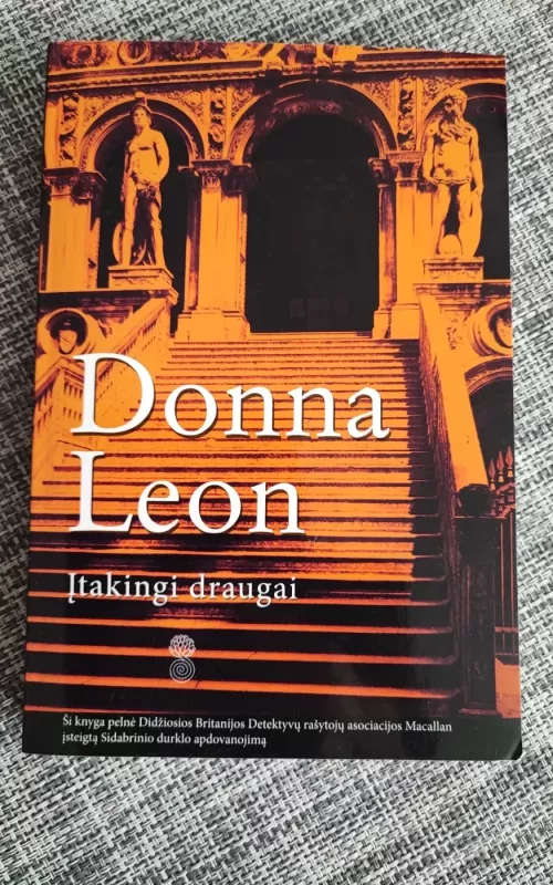 Įtakingi draugai - Donna Leon, knyga