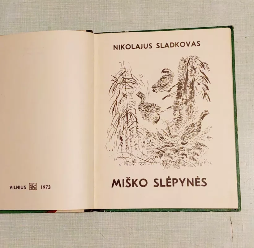 Miško slėpynės - Nikolajus Sladkovas, knyga 6
