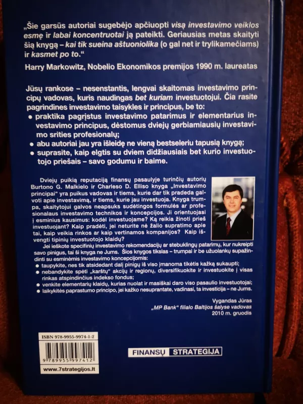 Investavimo principai - Burton Malkiel, knyga 3