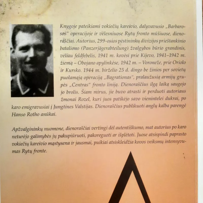Rytų fronto pragaras: Vokiečių pancerjėgerio dienoraščiai 1941 - 1943 - Hans Roth, knyga 3