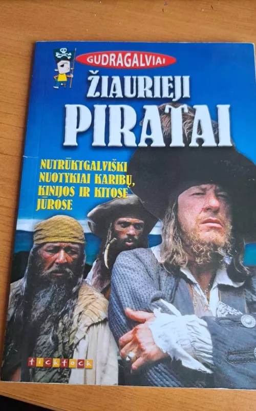 Žiaurieji piratai - Ričardas Mydas, knyga