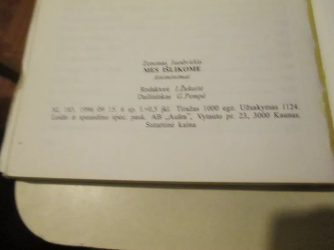 Mes išlikome... - Zenonas Juodviršis, knyga 4