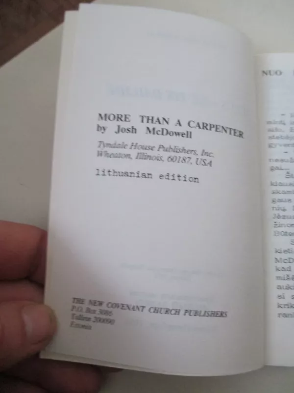 Jėzus - ne tik dailidė - Josh McDowell, knyga 4